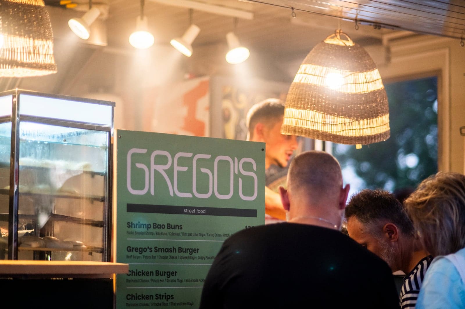 Gregos food truck at a Croatian festival